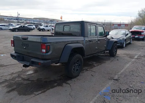 2025 Jeep Gladiator Sport z USA, uszkodzony, nr VIN 1C6RJTAG0SL540667